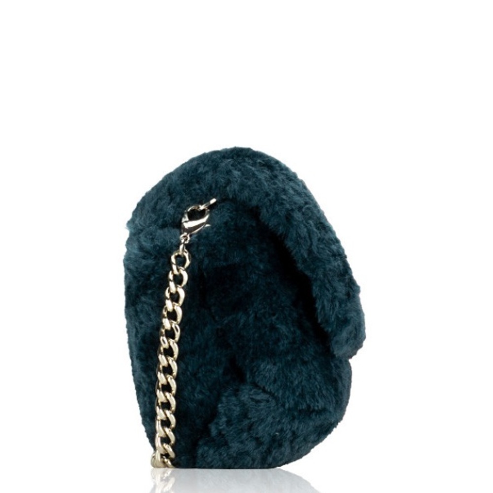 NWT! $169 MSRP kate spade Audrey Faux Shearling Micro Crossbody - Picture 6 of 13